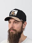 Бейсболка GOORIN BROTHERS арт. 101-1767 (черный / бежевый)